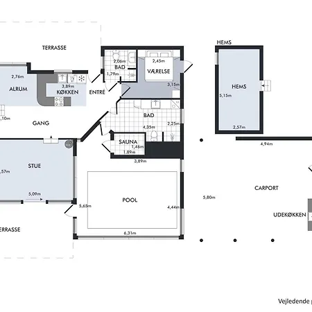 Awesome In With 3 Bedrooms, Sauna And Internet 에벨토프트