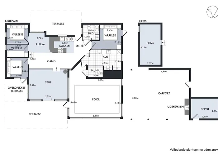 Awesome In With 3 Bedrooms, Sauna And Internet Ebeltoft